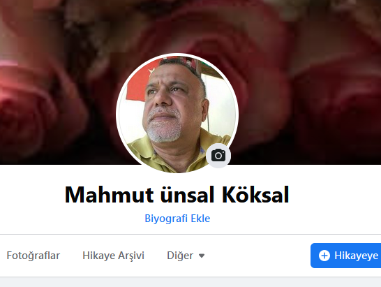 Mahmut unsal, Мужчина из Турция, Mersin